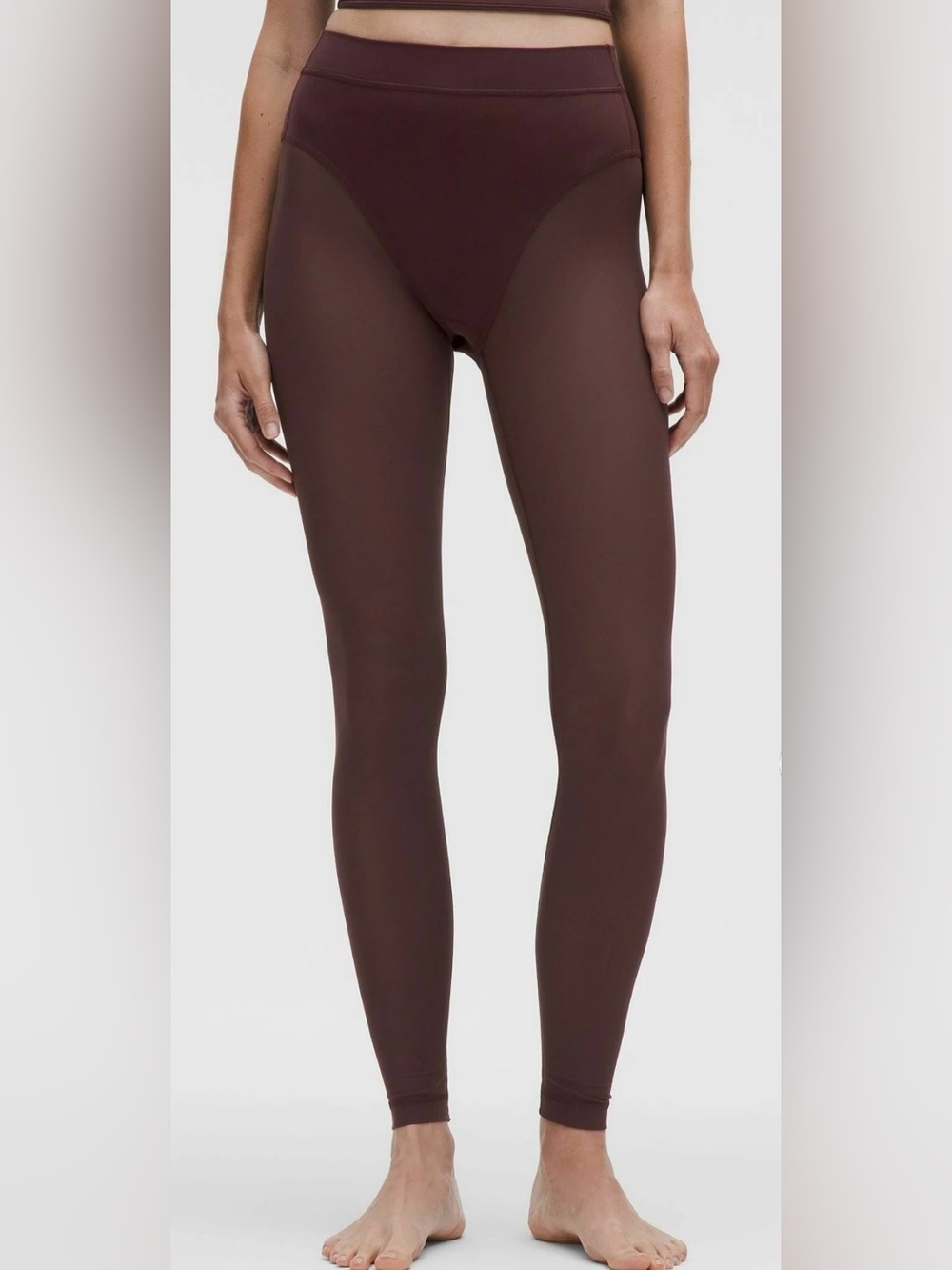 NWT Lululemon NULU HIGH-RISE - LEG 28 - Leggings - Goodnight Plum Size 6